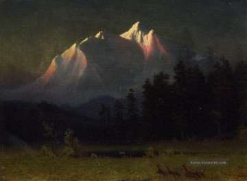 Albert Bierstadt Werke - Western Landschaft Albert Bierstadt